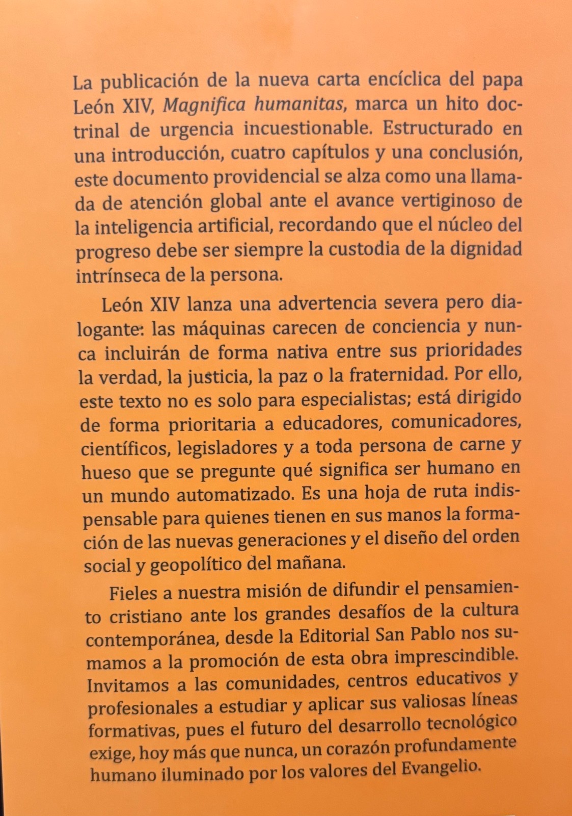 MAGNIFICA HUMANITAS