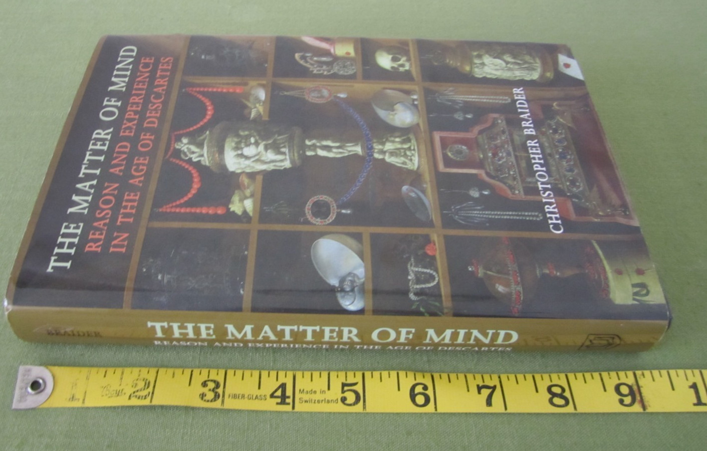 The Matter of Mind, Christopher Braider, Hardcover Book with Dust Jacket SIGNED