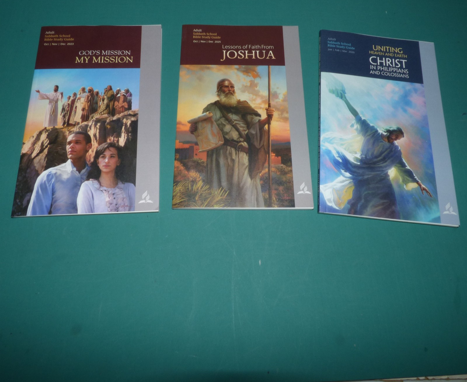 6 Adult Sabbath School Bible Study Guides SDA regular edition 2023-2026