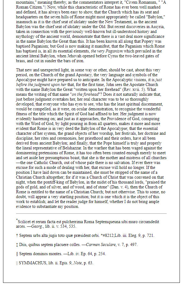 THE TWO BABYLONS | ALEXANDER HISOP | CHICK PUBLICATIONS | 352 PAGES