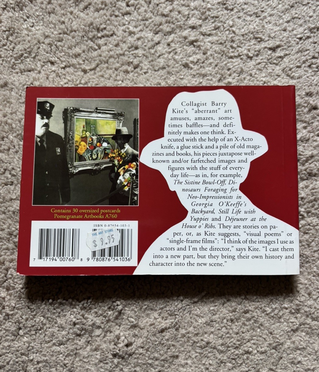 Rude Awakening at Arles: The Aberrant Art of Barry Kite in 30 Cool Postcards NEW