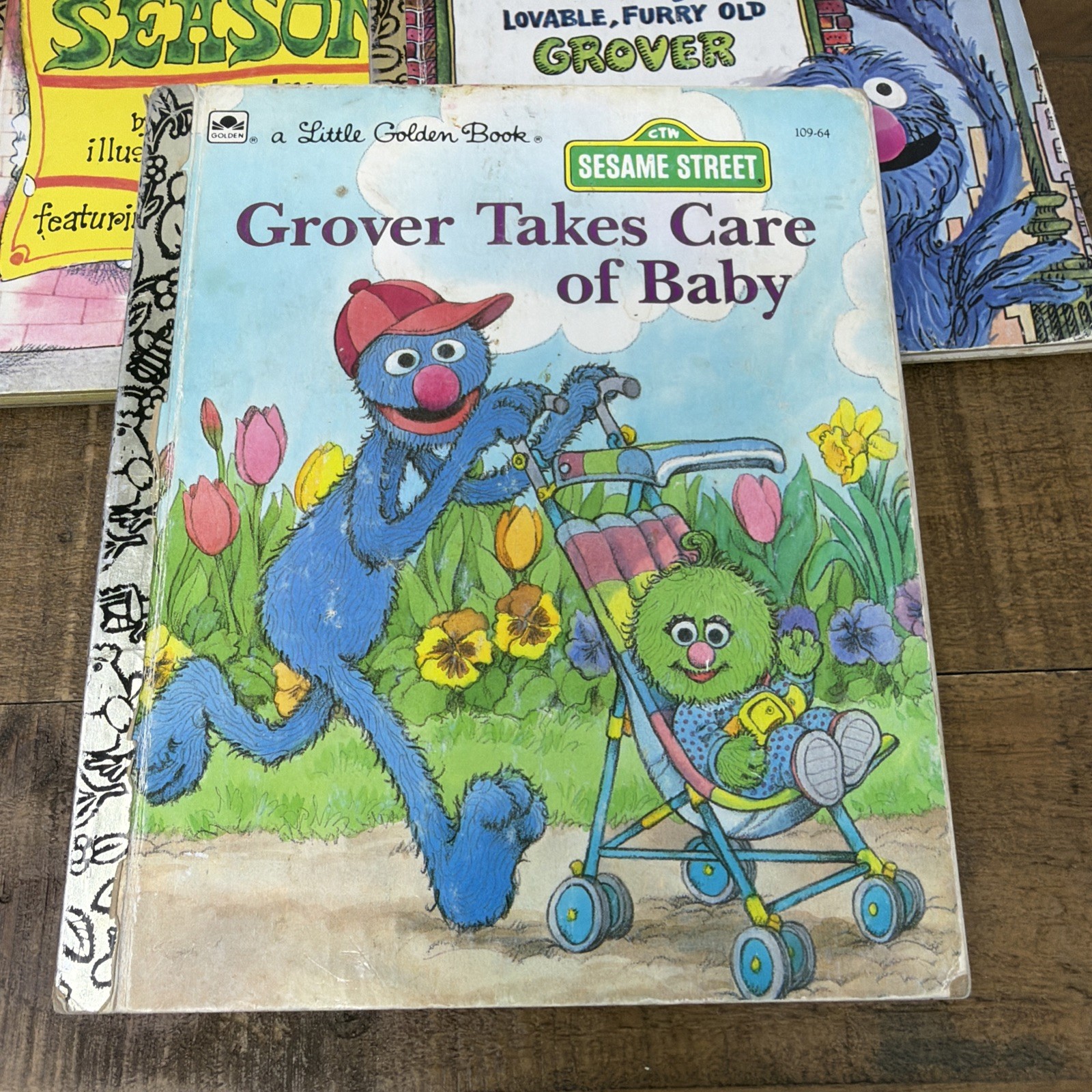 Sesame Street A Little Golden Book Vintage Children’s Books 1970-80s