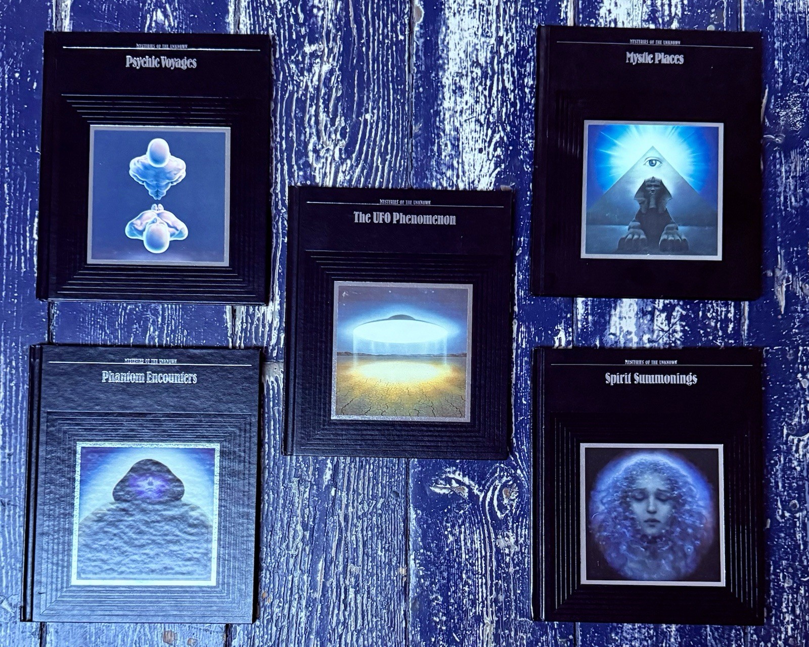 5 Mysteries of the Unknown UFO Healing Psychic Mystic Occult Esoteric Spirit ‘89