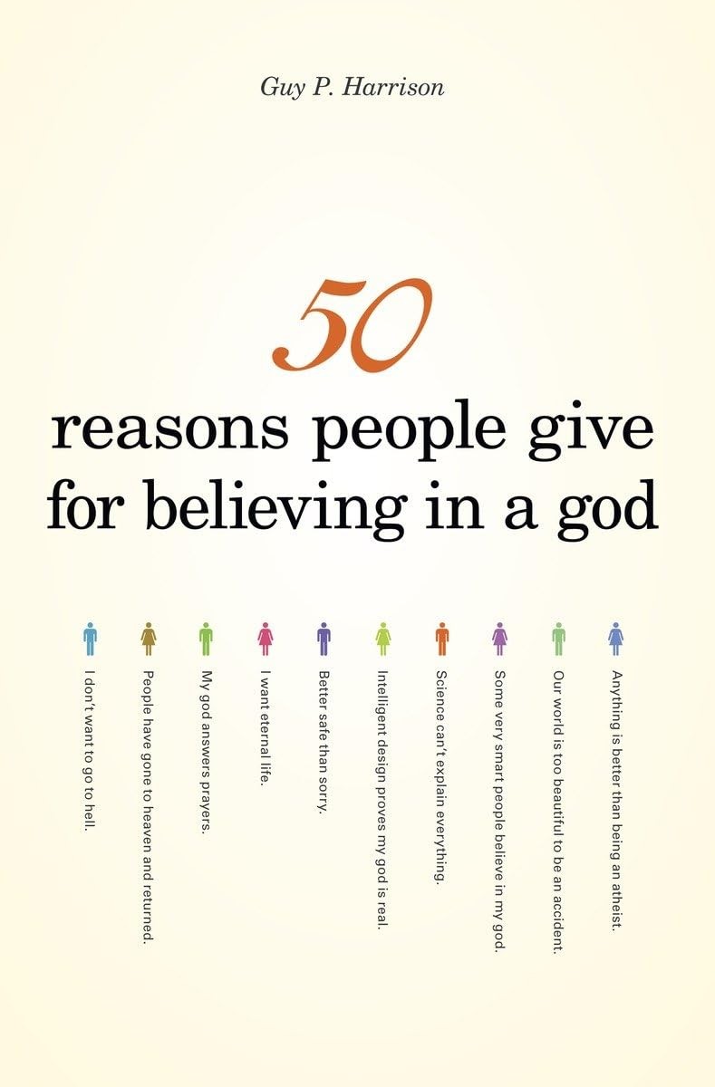 50 Reasons People Give for Believing in a God (50 Series) – paperback Harris…