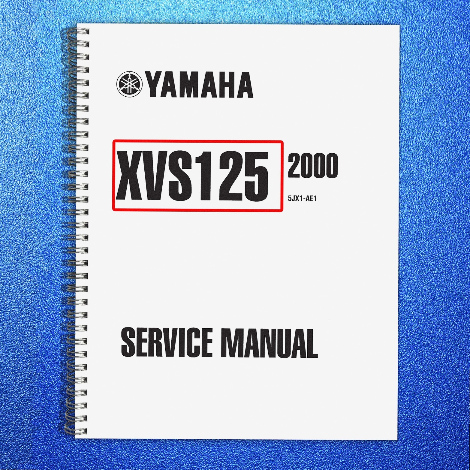 YAMAHA XVS125 Motorcycle Service Manual 2000, CLOSURE, JACKET – XL FOLDOUT PAGES