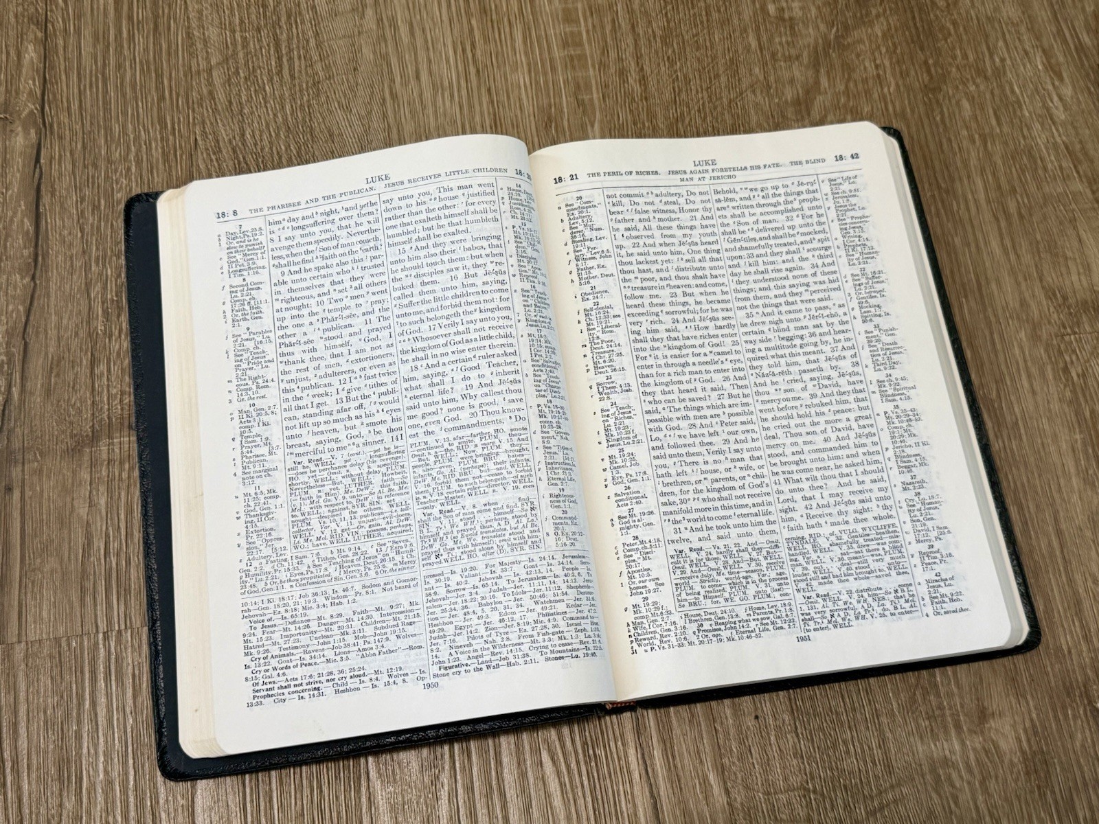 Logos Study New Testament Bible American Standard ASV Bonded Leather 1987