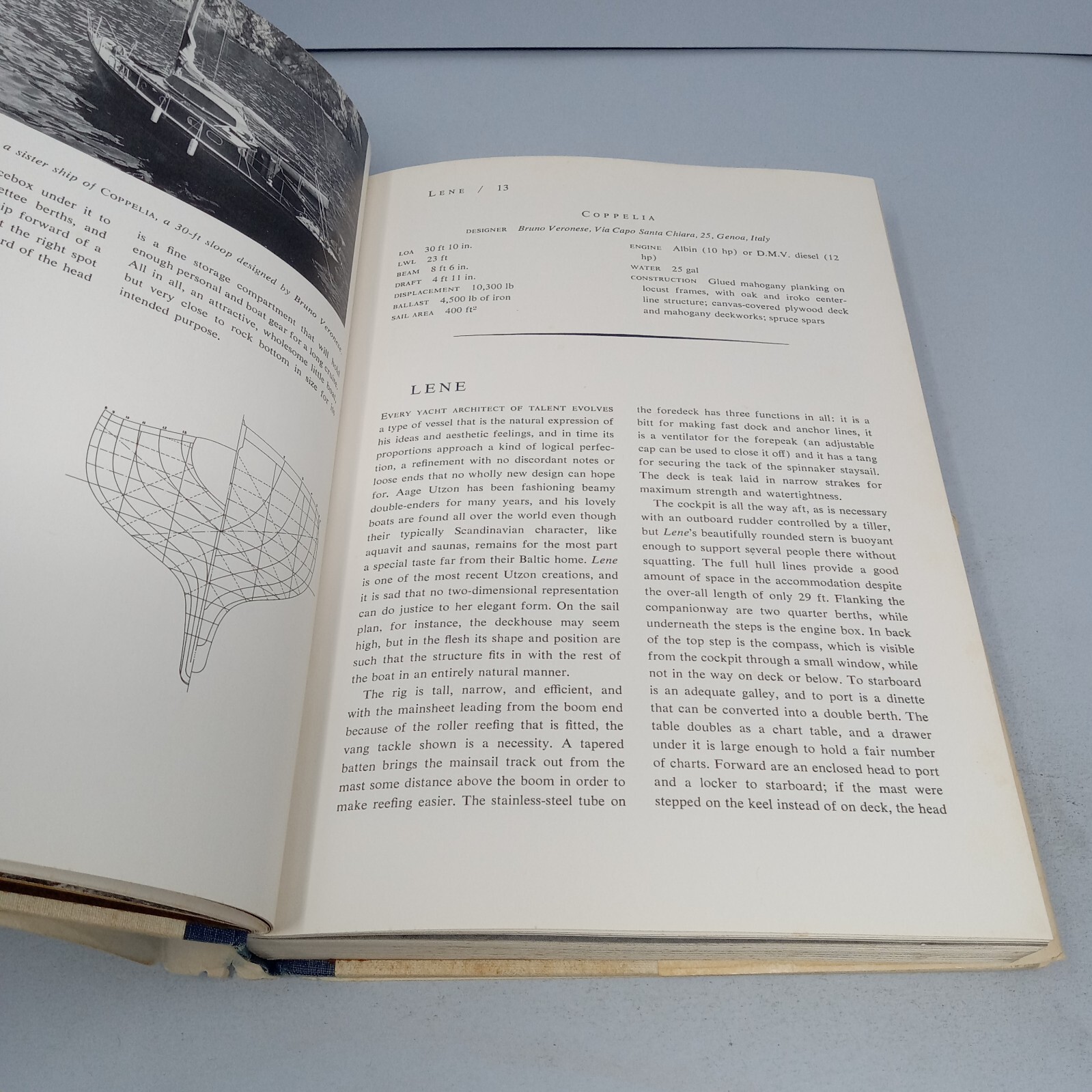The Proper Yacht: 1970 Macmillan Company Hardcover by Arthur Beiser