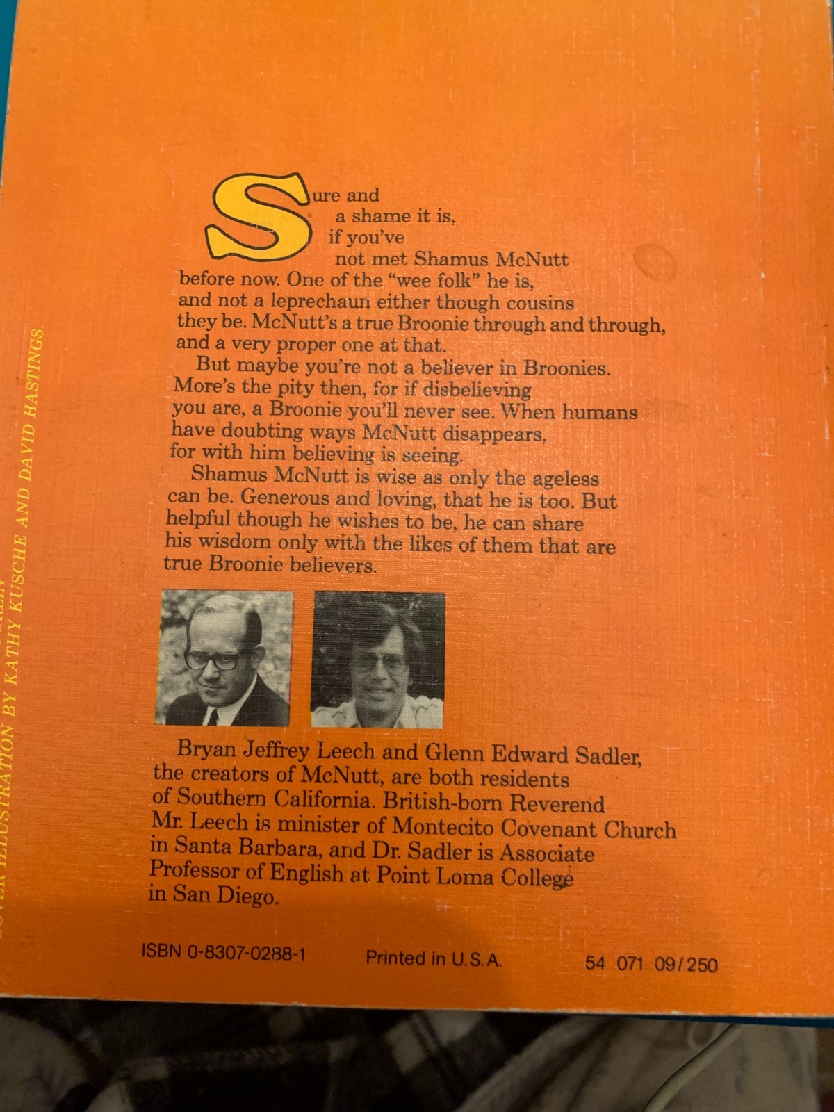 It Must Have Been McNutt by Bryan Leach & Sadler- 1974 softcover 124 pages -VG