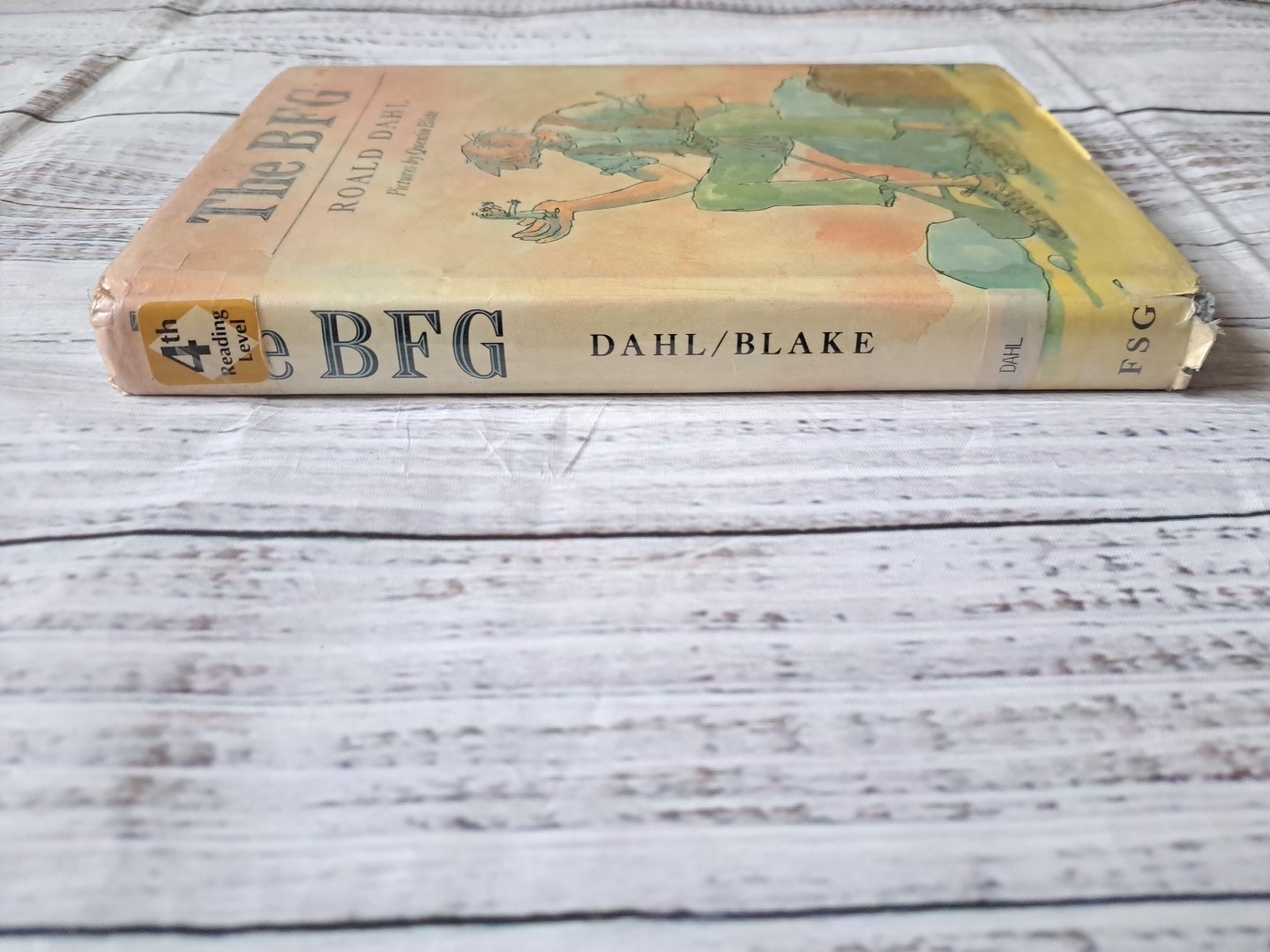 The BFG (by Roald Dahl) (1st American Edition, 1982) (Hardcover) 2nd Printing