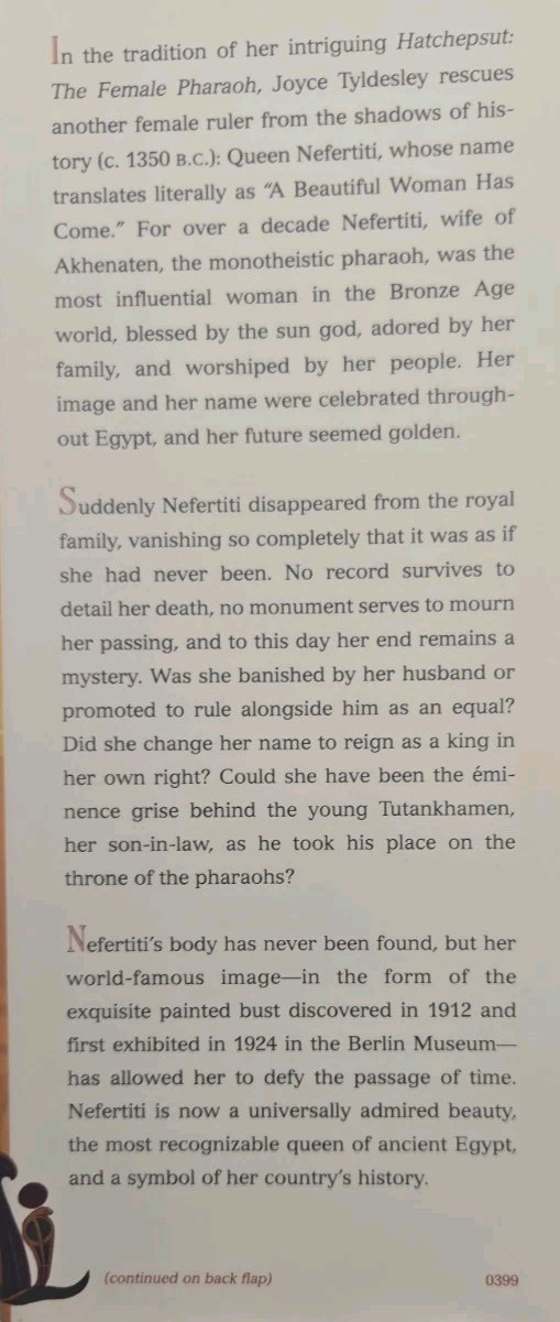 Nefertiti Egypt’s Sun Queen Joyce Tyldesley 1999 First American Edition HC