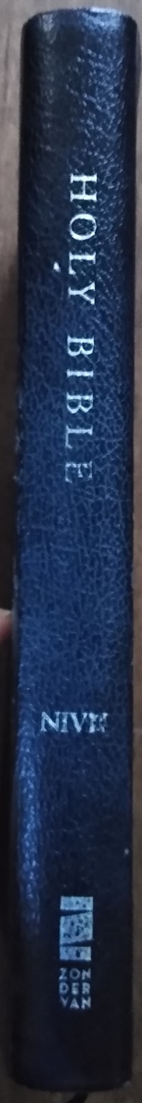 NIV Thinline Bible by Zondervan Staff (2005, Leather)