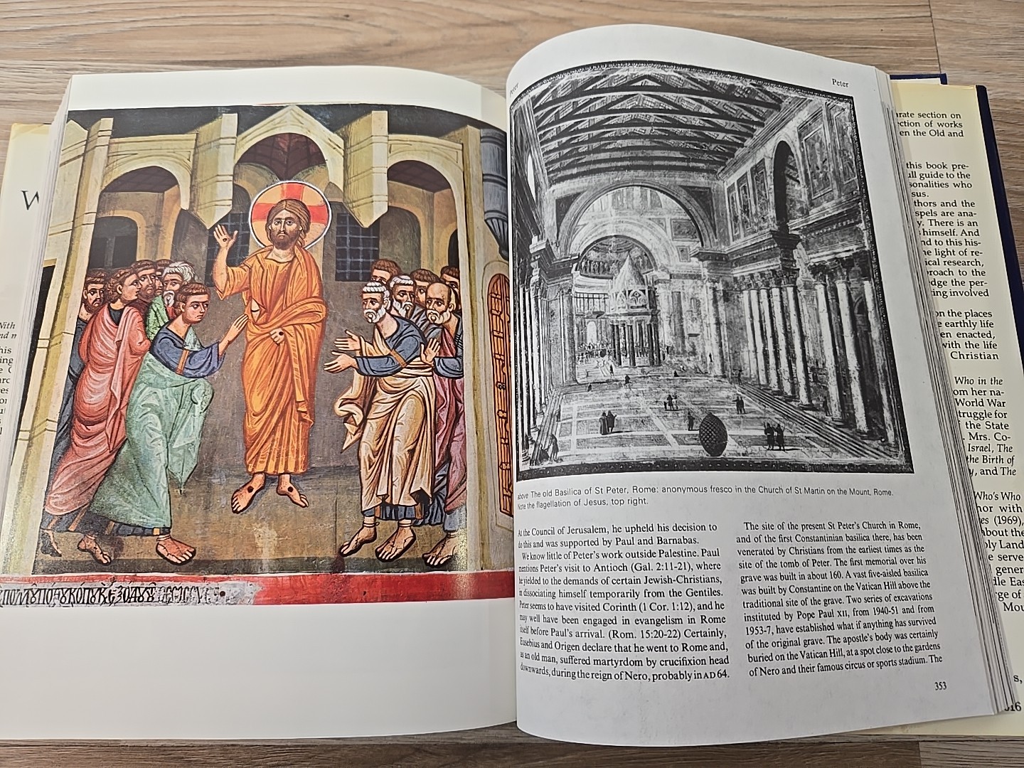 WHO’S WHO IN THE BIBLE Two vols in One Old And New Testament & Apocrypha HC 1980