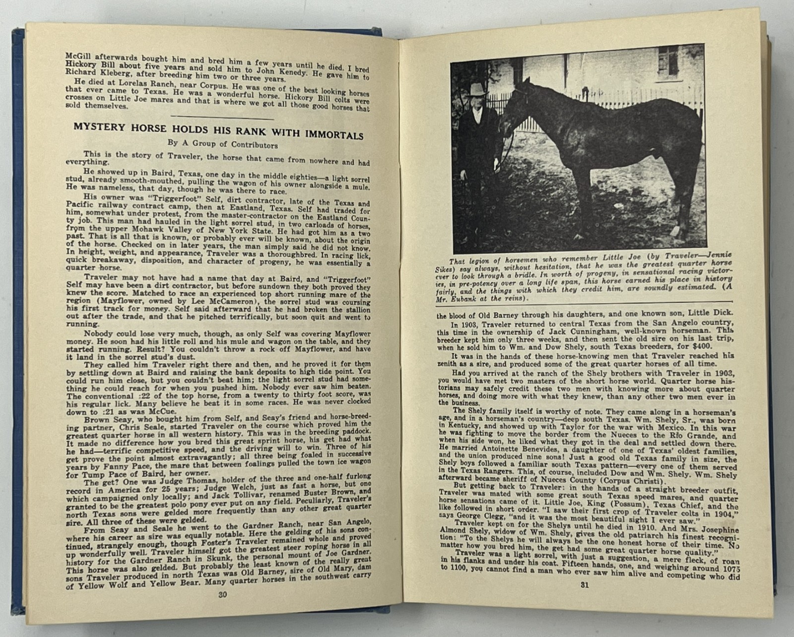 EQUESTRIAN / HORSES: N.Q.H.B.A. Permanent Stud Book: No. 1 & 2 – 1947/1948 HCs