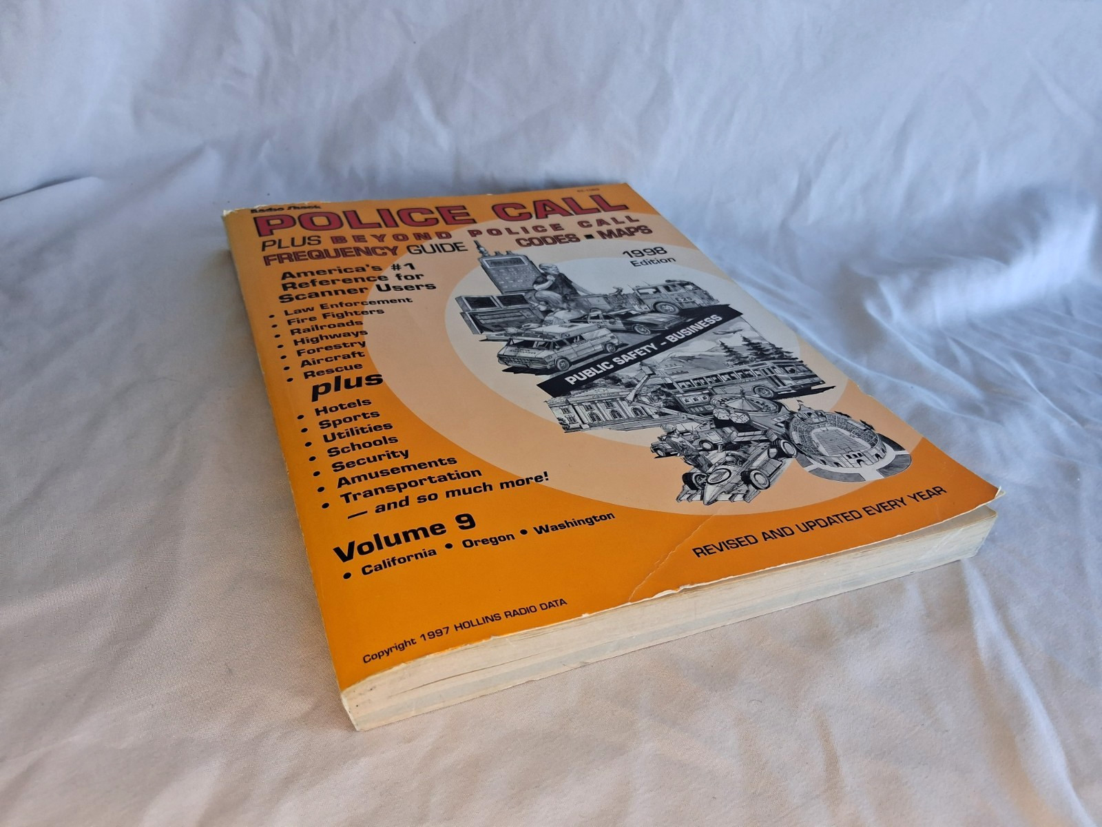 Police Call Radio Guide 1998 Edition Radio Shack Vol. 9 – VGC