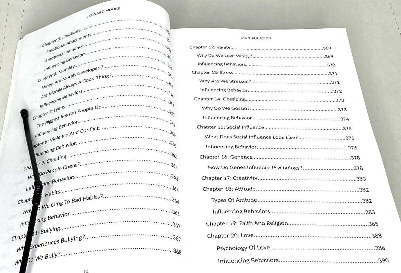 preowned, MANIPULATION (6 manuscripts) MOORE, 396 pages, 2018, VGC