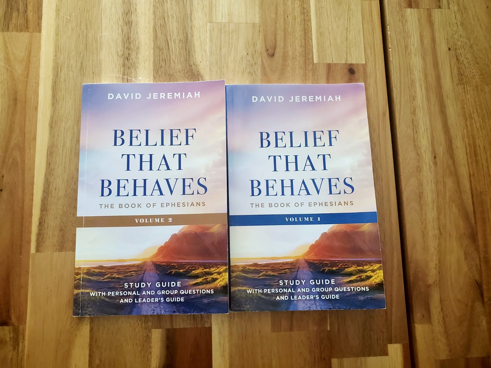 Belief That Behaves Study Guide Volumes 1 & 2 by David Jeremiah