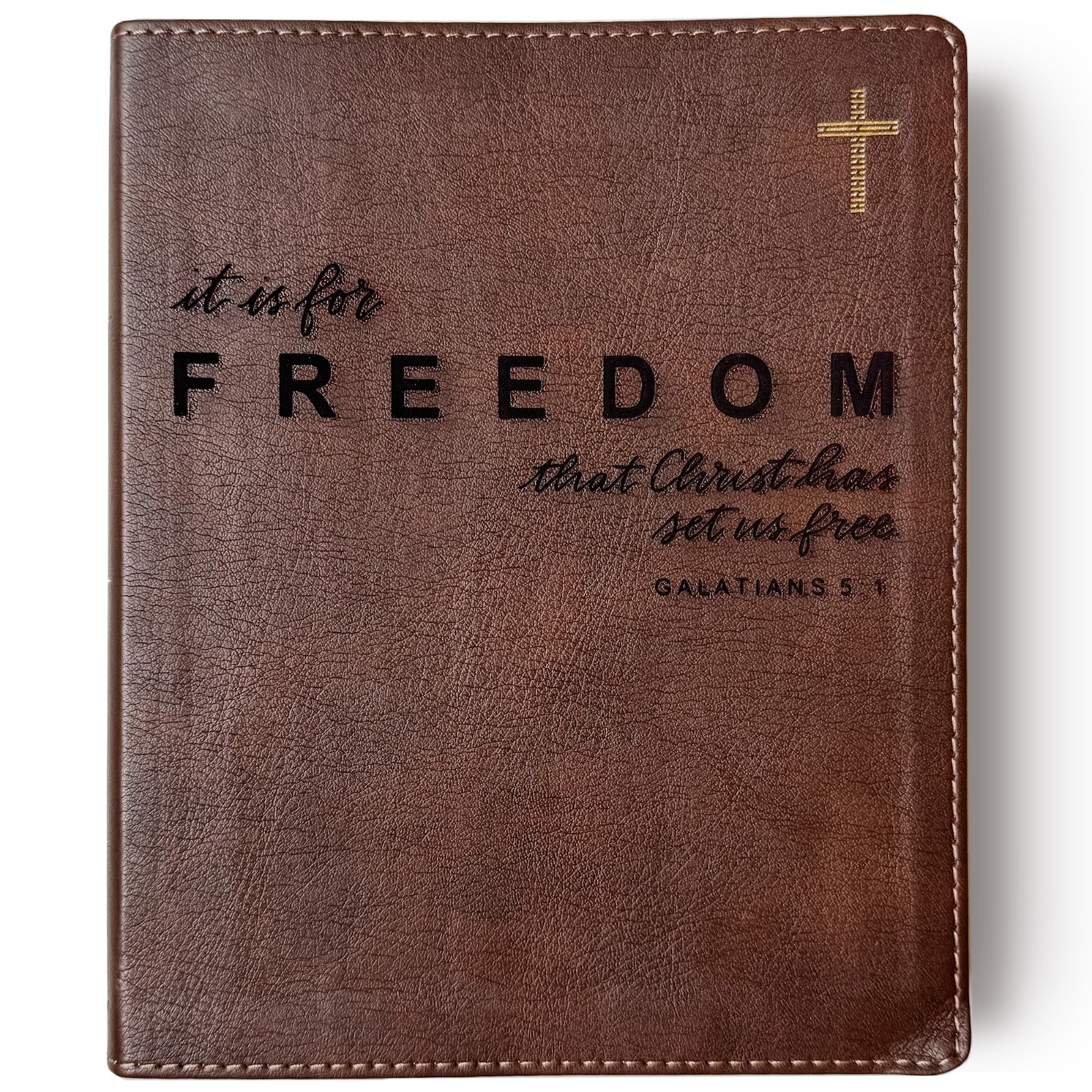 NIV Journaling Bible – FREEDOM – Christ Has Set Us Free – Custom Name