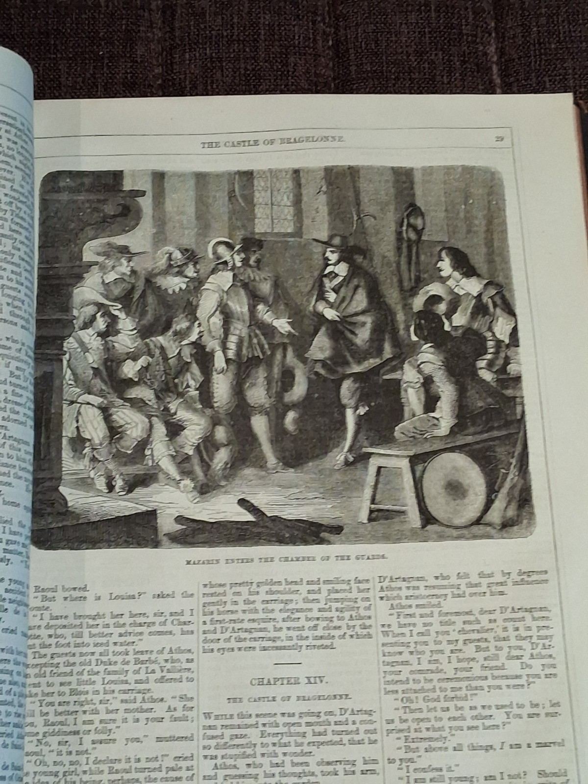 Alexander Dumas Three musketeers Twenty years later 1890th illustrated