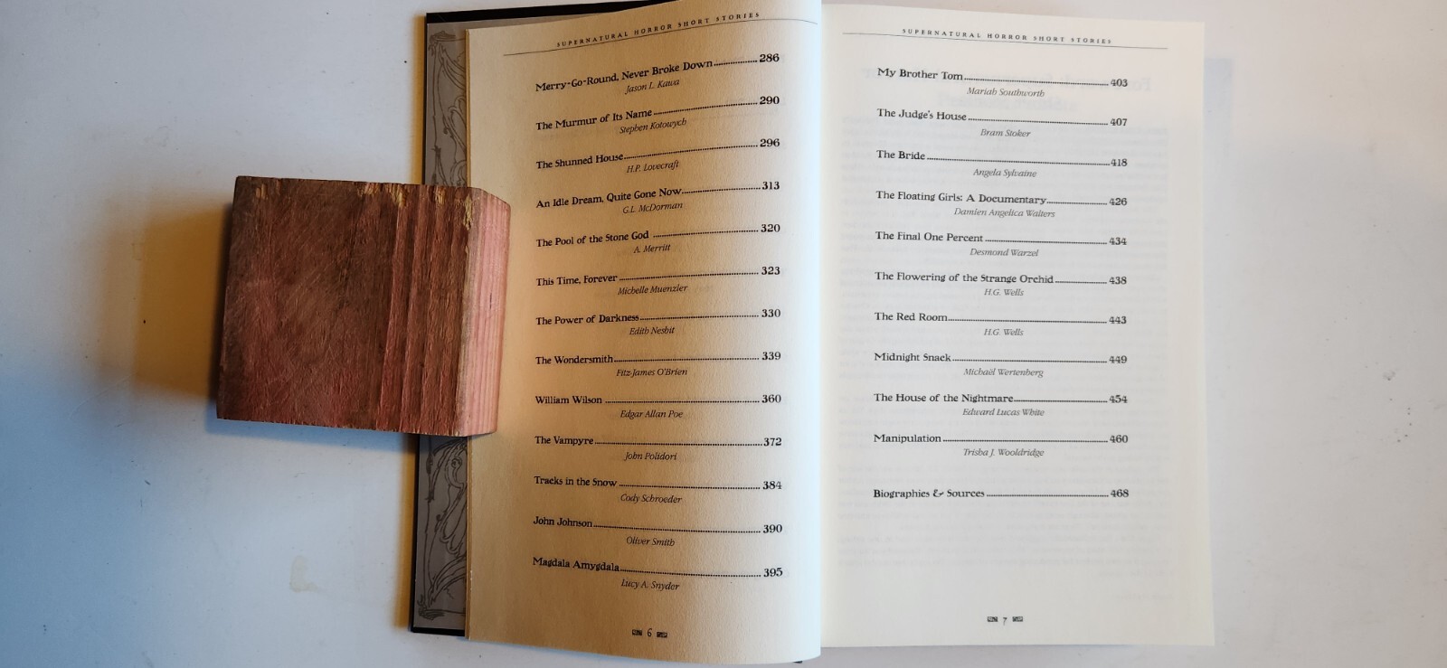 BOOK Gothic Fantasy Supernatural Short Stories (2017 NEW) 480 pages 46 Classics