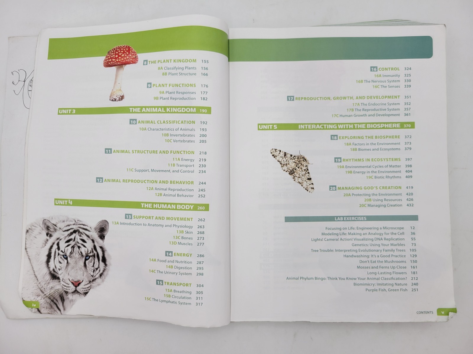 BJU PRESS Life Science Student 5th Edition 2019 Well-Used 513051-06-02
