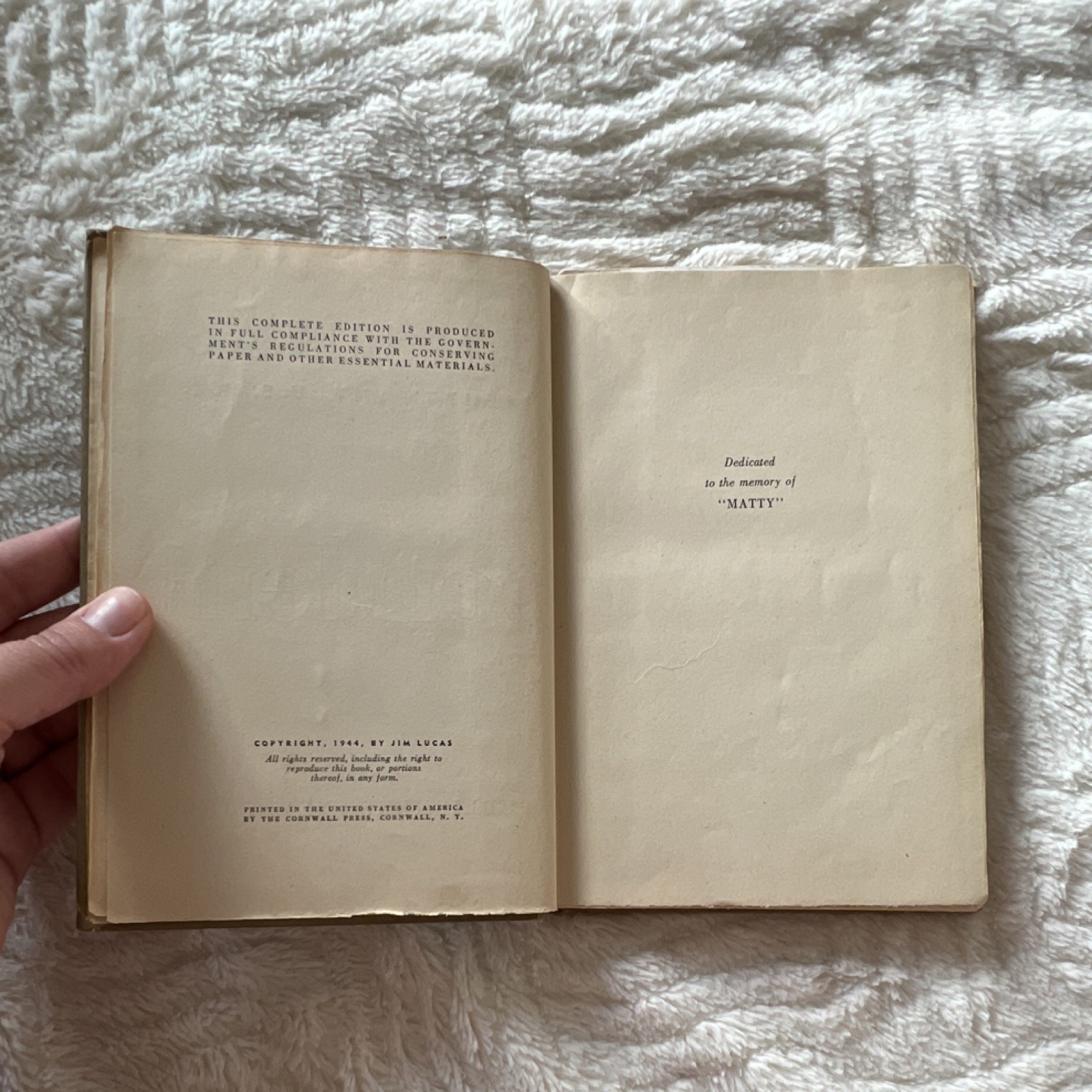 Combat Correspondent by Jim Lucas Hardcover 1943 Vintage Military History