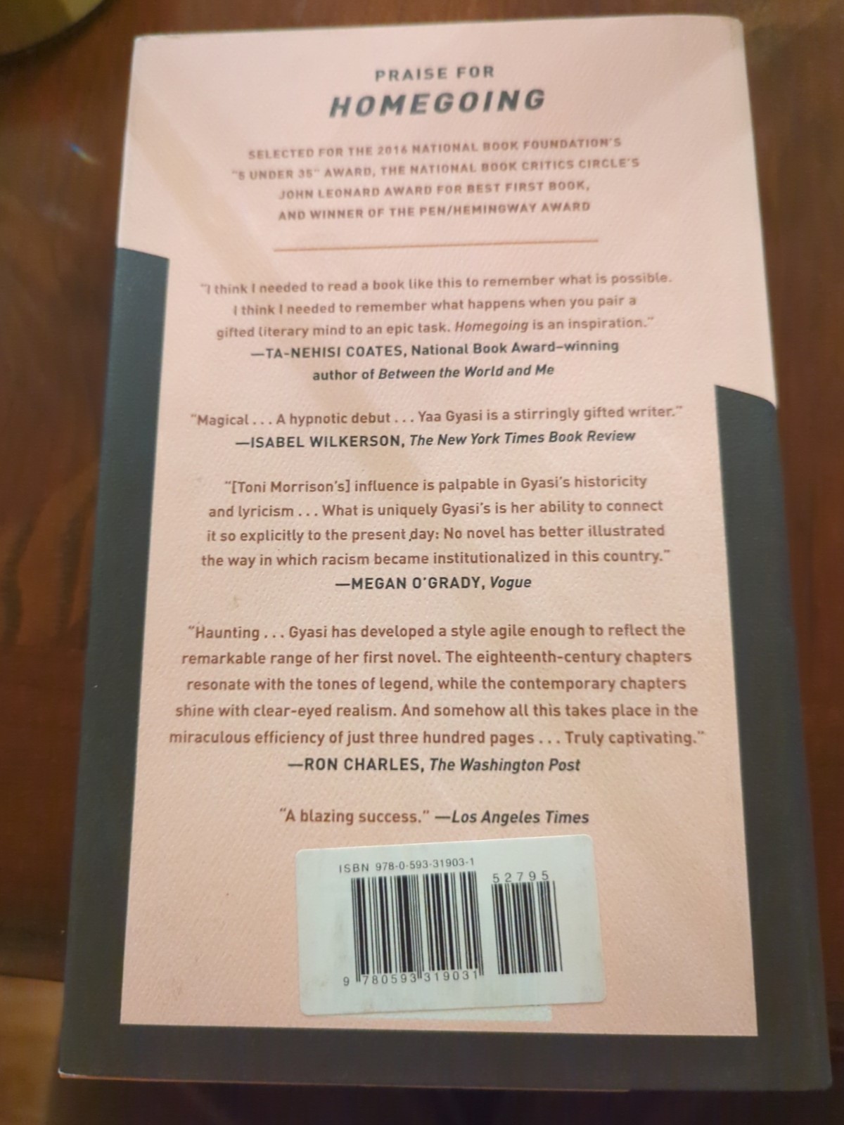 Yaa Gyasi Transcendent Kingdom New Signed Hardcover Book