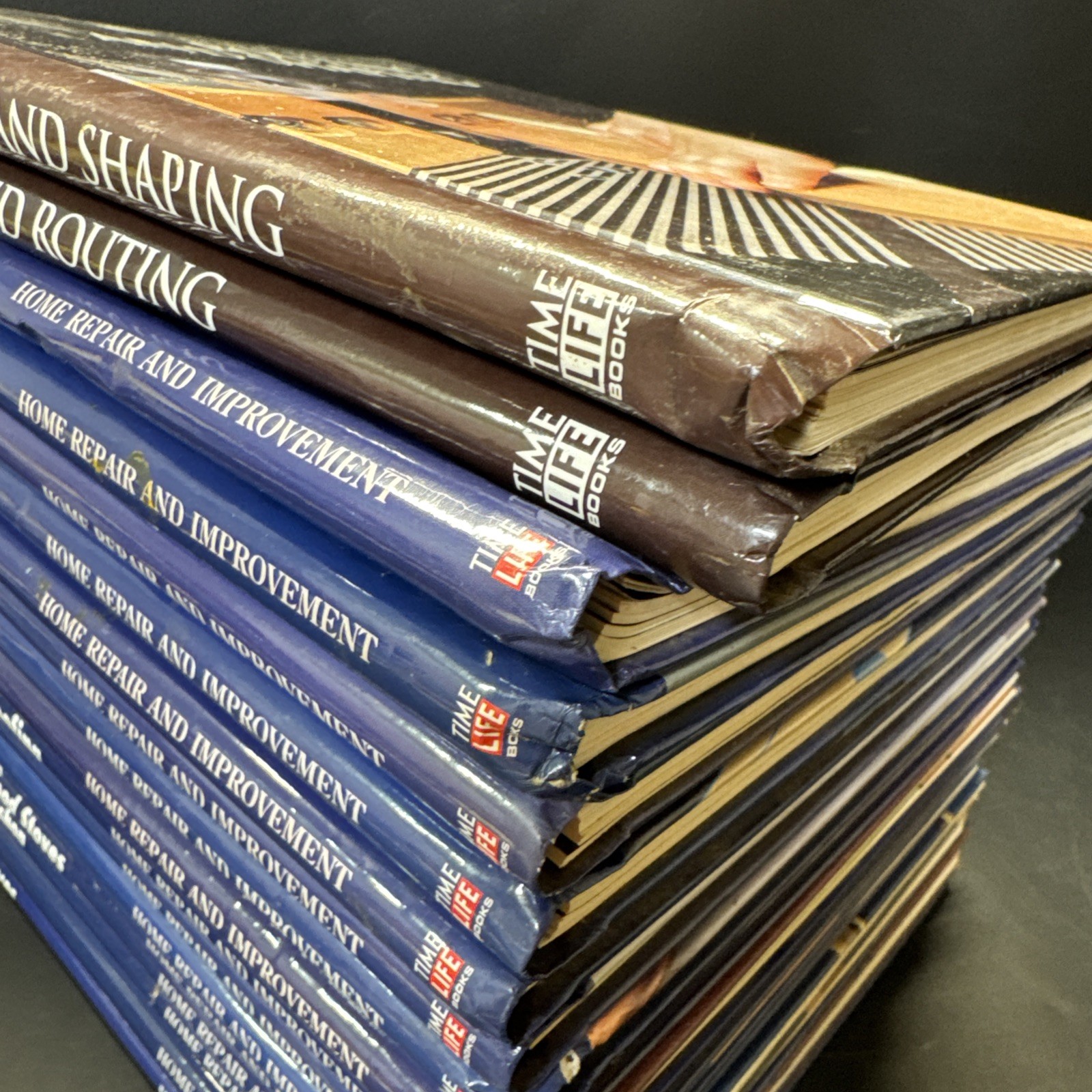 Vintage Time Life Home Repair And Improvement Lot Of 18 Hard Cover Spirals