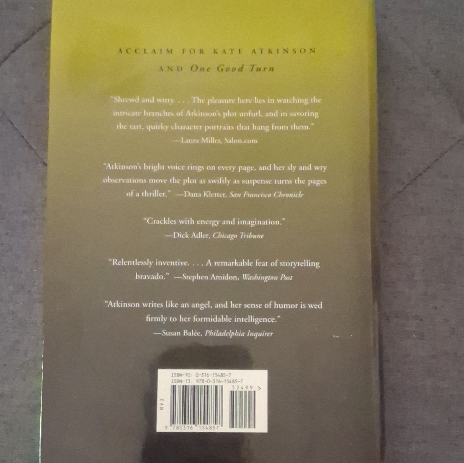 1st Edition HC Kate Atkinson When Will There Be Good News? Jackson Brodie 2008