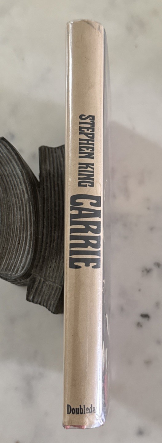 Carrie by Stephen King (Hardcover, Book Club Edition, 1974)