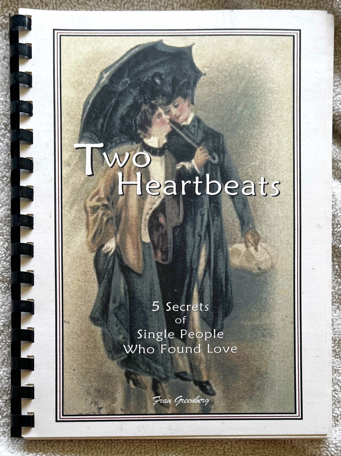 ❤️👫ONLY KNOWN COPY Two Heartbeats FIND LOVE SECRETS Fran Greenberg Dating Help