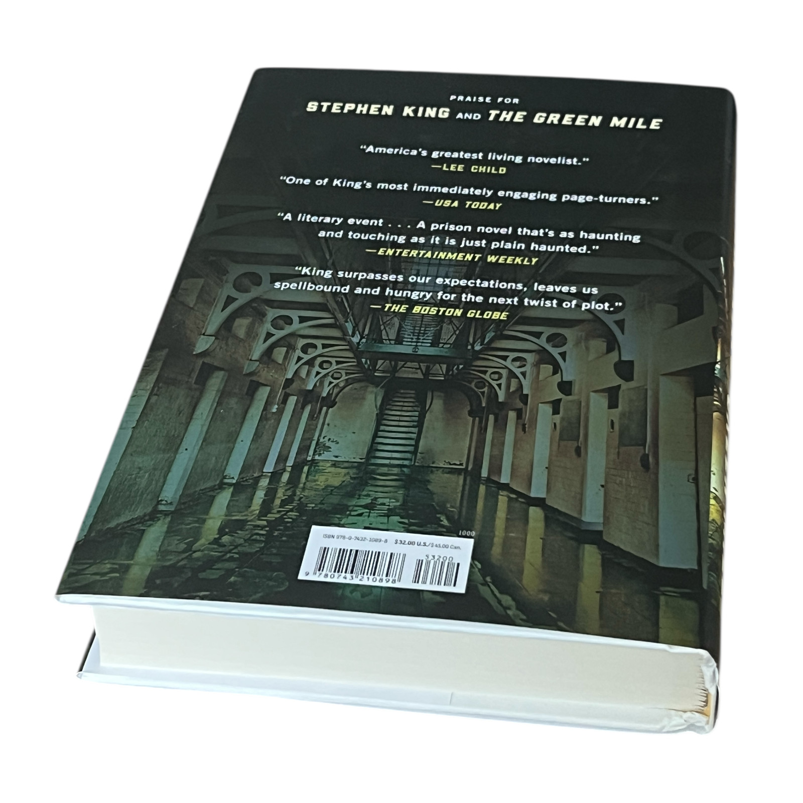 The Green Mile: The Complete Serial Novel by Stephen King Hardcover Book