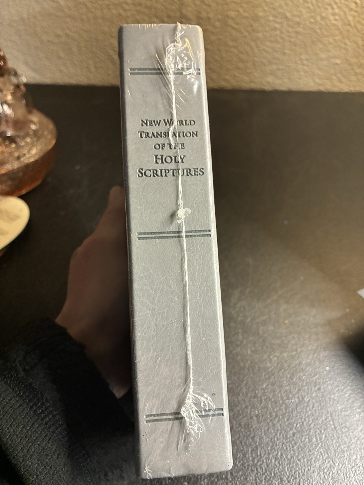 NEW World Translation of The Holy Scriptures Grey Leather Bound 2014 Holy Bible