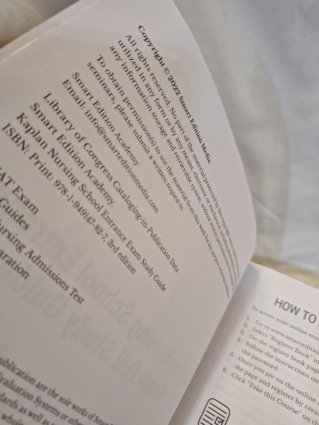 KNAT Full Study Guide: Smart Edition Academy Kaplan Nursing Entrance Exam