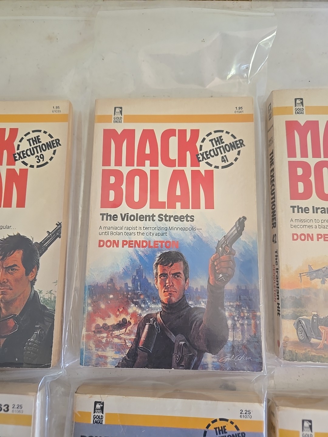 Don Pendletons Mack Bolan Paperback Lot Of 12
