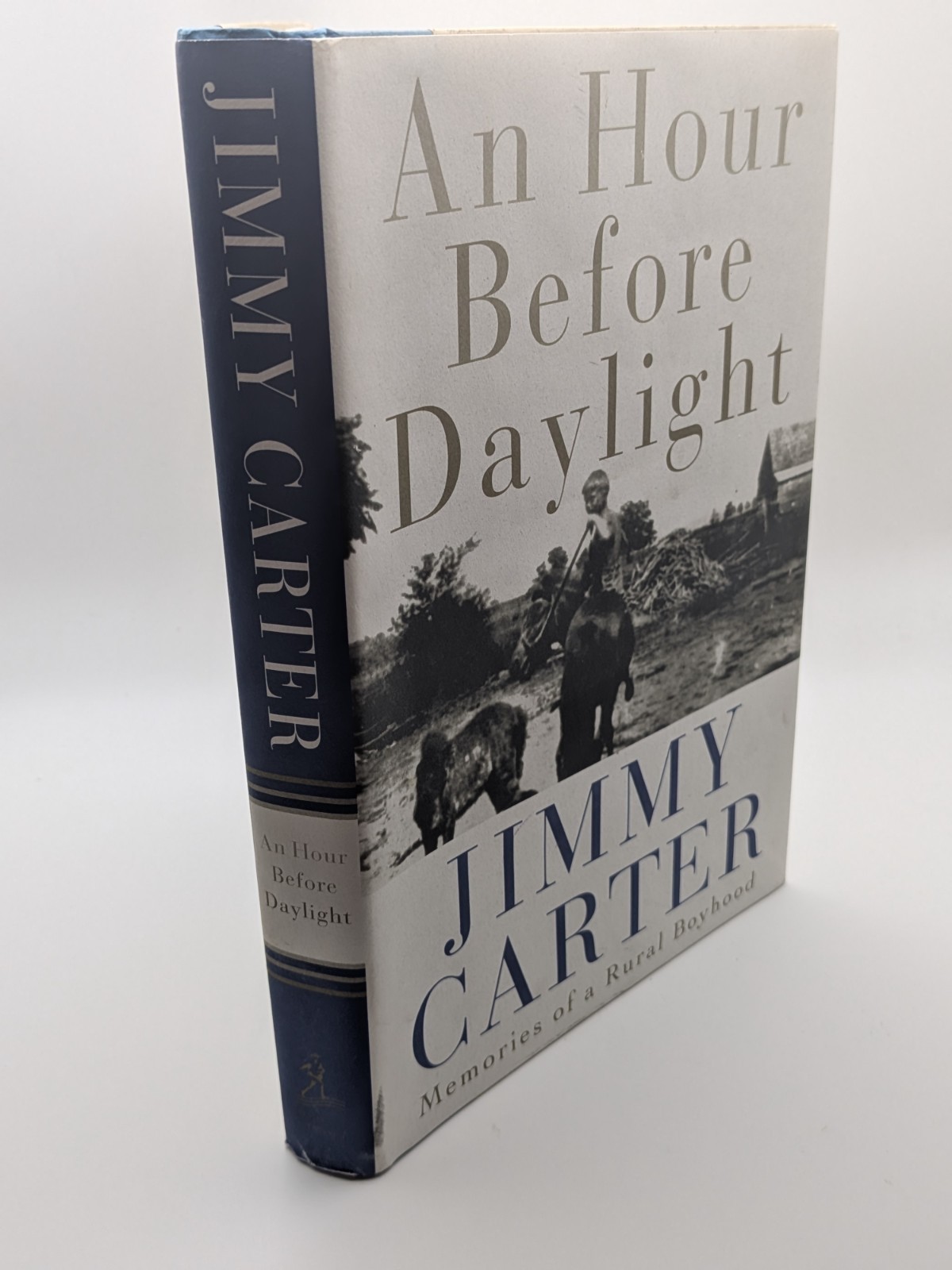 An Hour Before Daylight Signed by President Jimmy Carter 1st Edition (For Teddy)