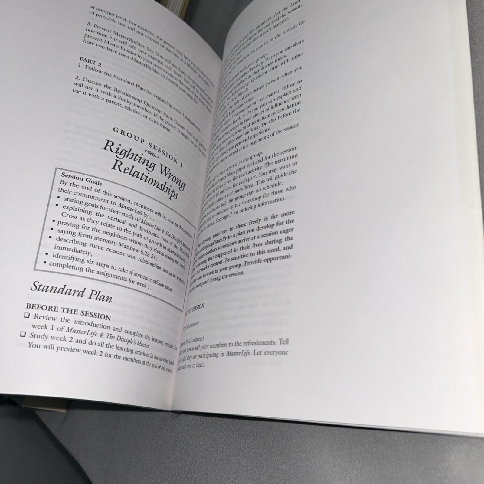 MasterLife – Leader Guide: A Biblical Process for Growing Disciples by Willis