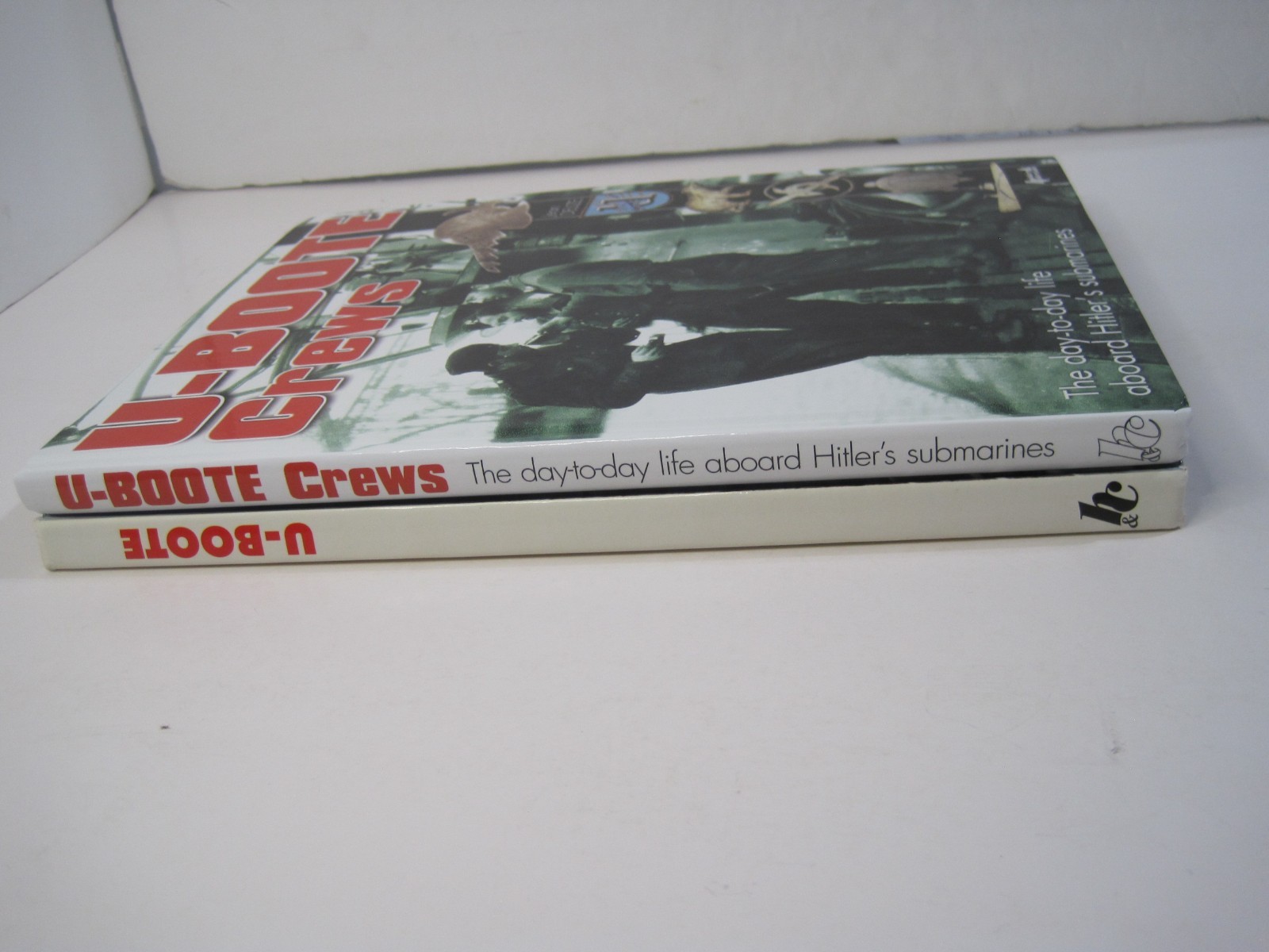2 Hardcover Histoire & Collections U-Boote Books – U-Boote 1935-1945 and Crews