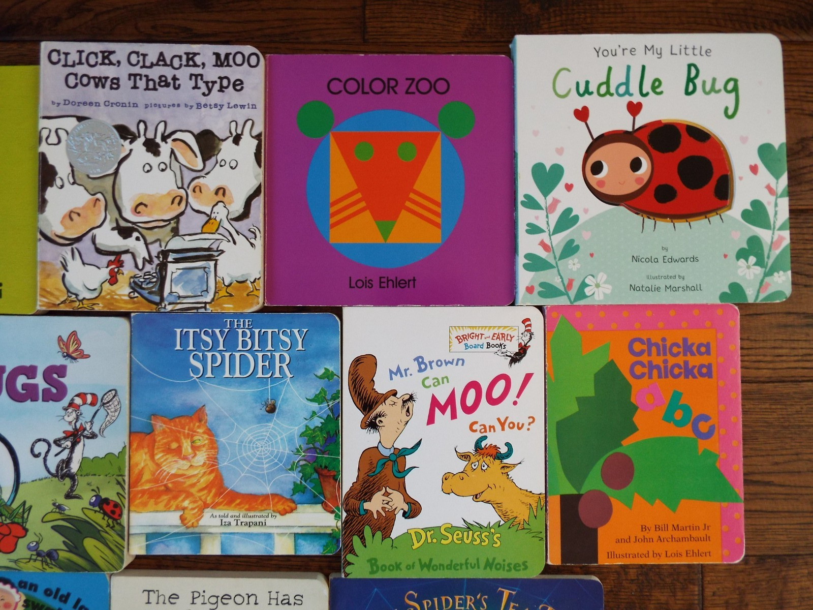 Lot 30 Board Baby Toddler Books Popular Titles Authors Jan Brett Seuss I Spy
