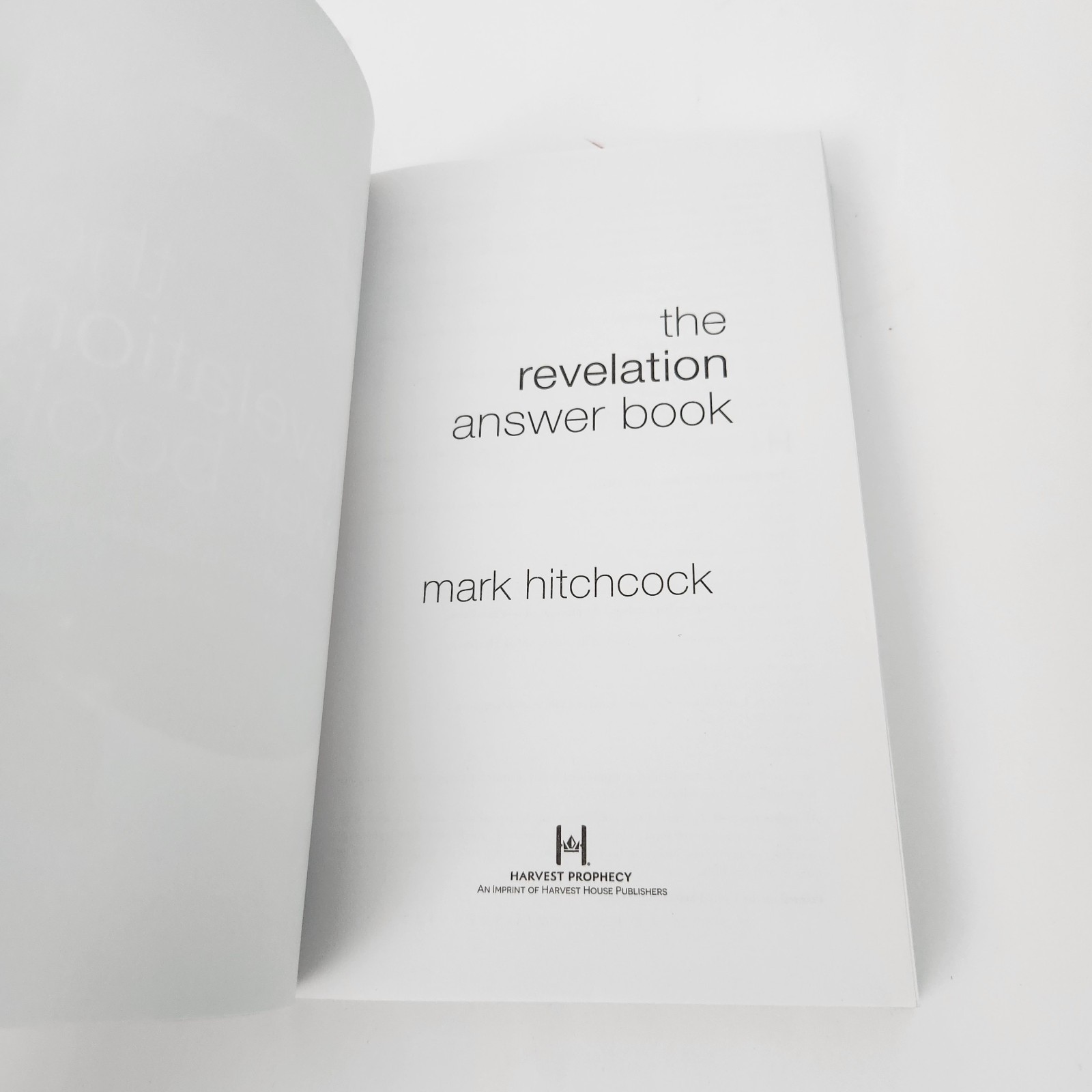 Mark Hitchcock The Revelation Answer Book paperback