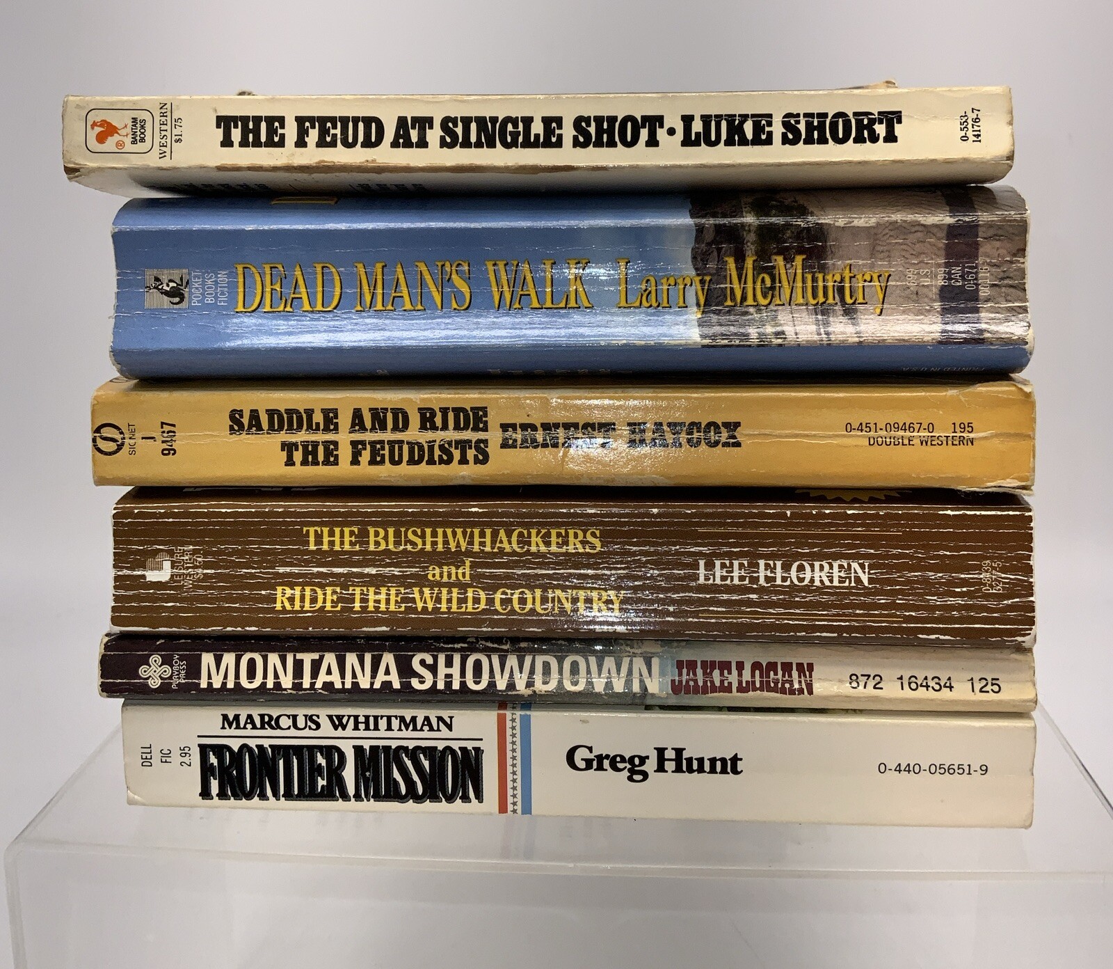 Western Frontier Adventure Book Lot Of 6