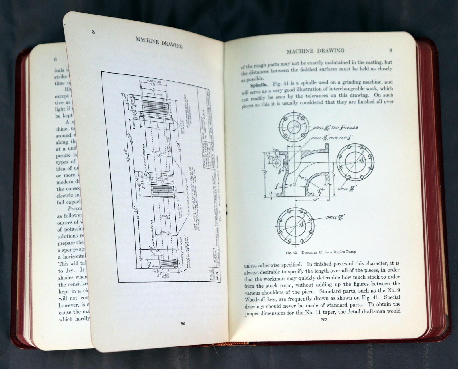 Modern Shop Practice Hardcover Book Volume 7 Mechanical Drawing Machine Drawing
