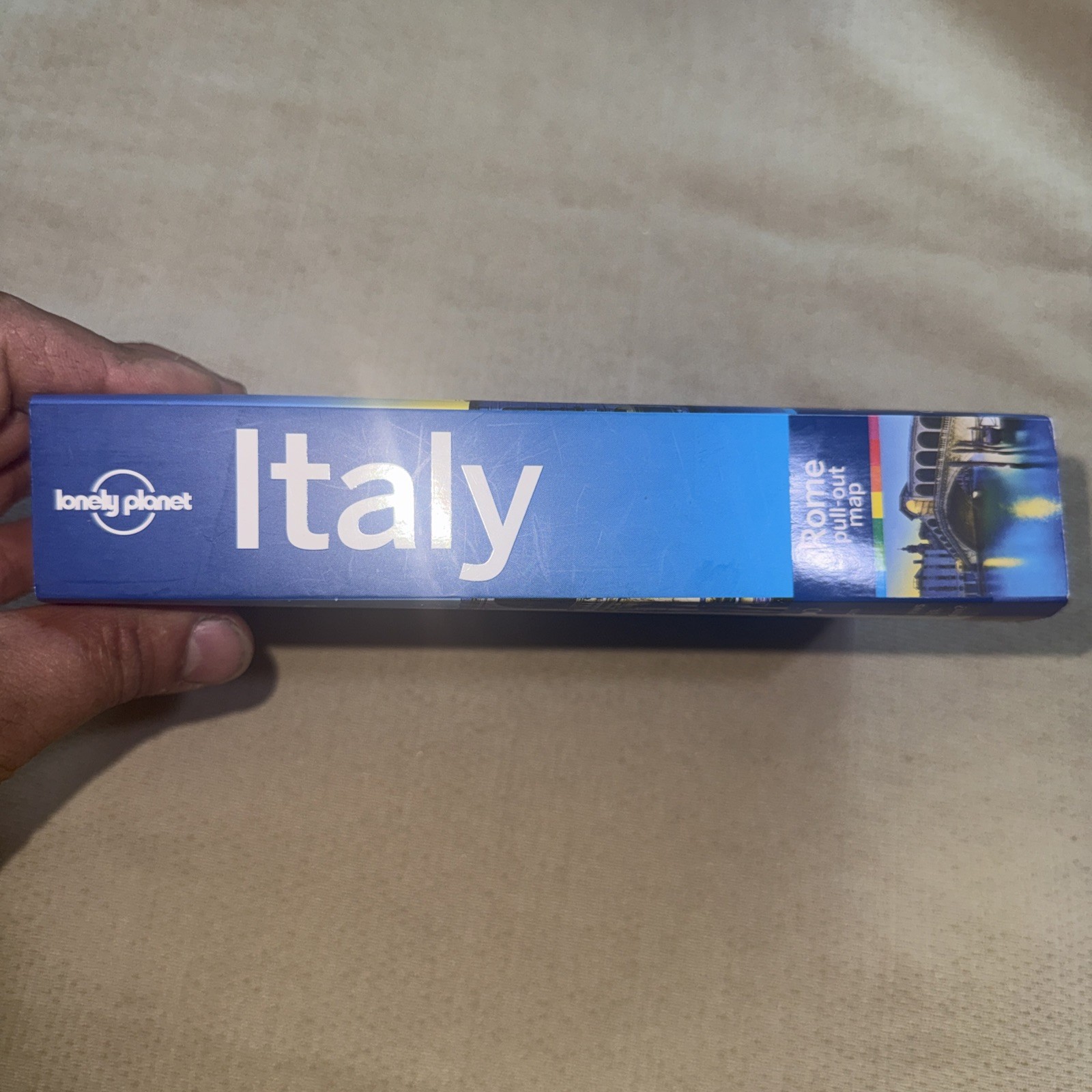 Lonely Planet Italy Travel Guide Book Rome Pull-Out Map Full Travel Advice