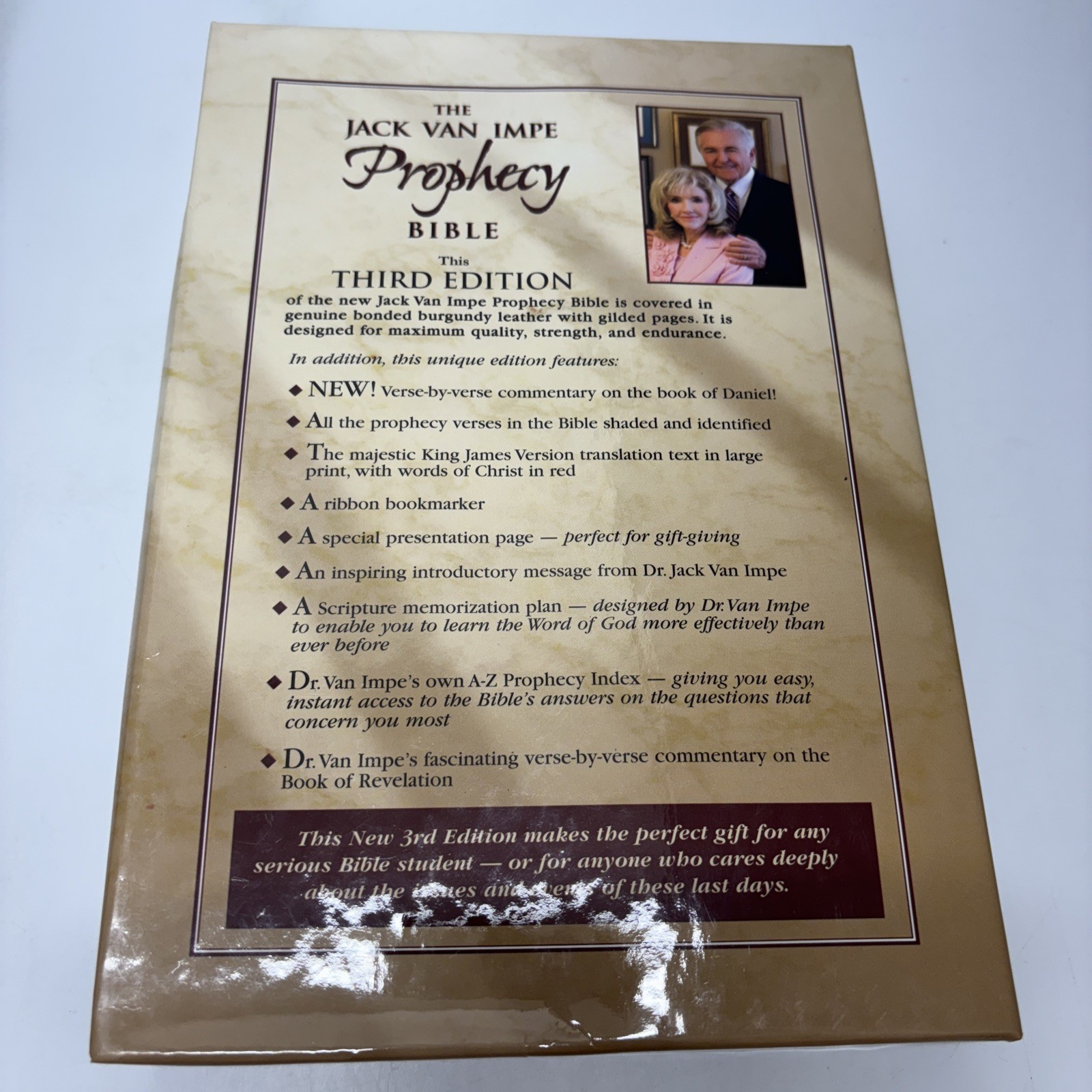🙏 The Jack Van Impe Prophecy Bible Third Edition KJV King James Version Bible 2