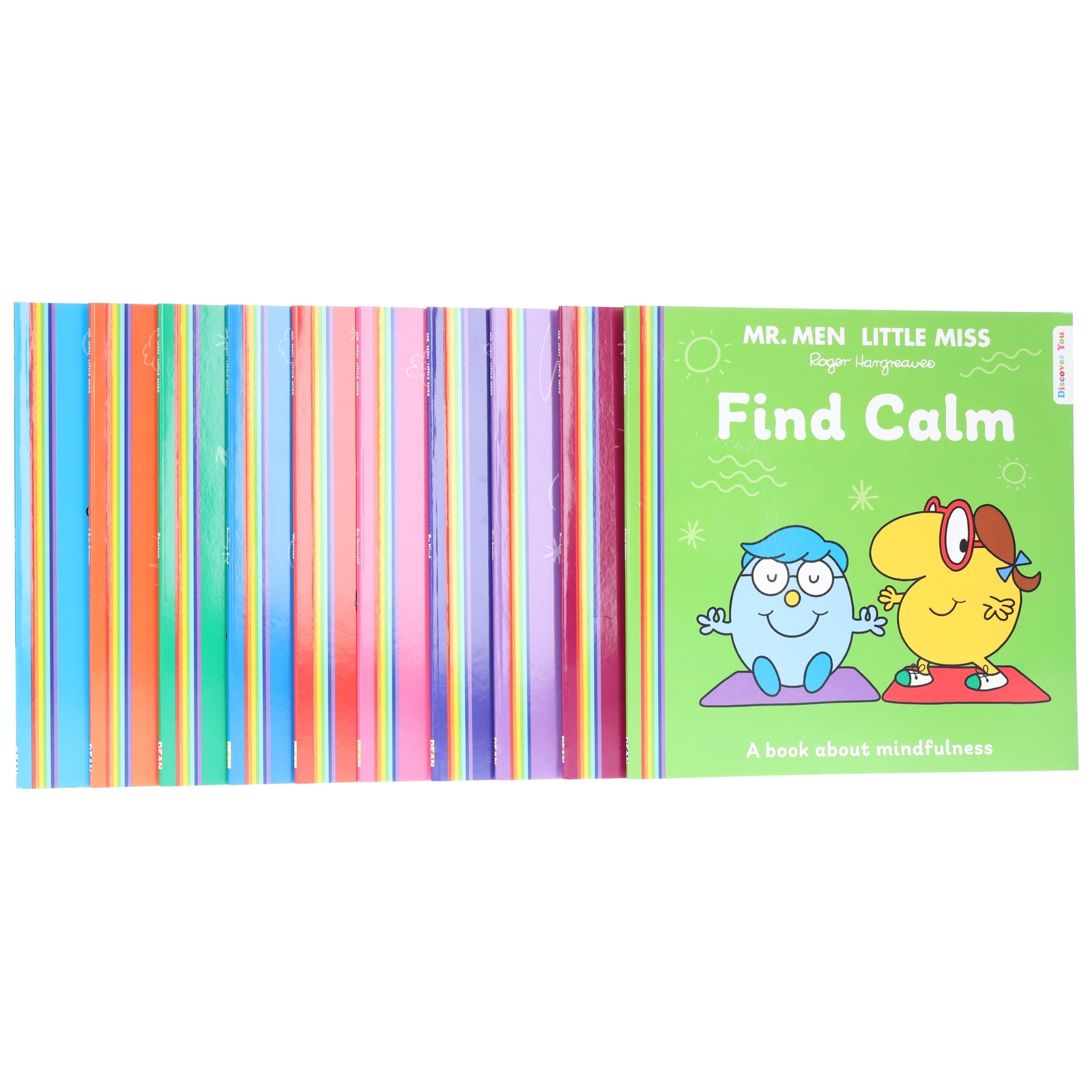 Mr. Men and Little Miss Discover You Series 10 Books Set – Ages 3+ – Paperback