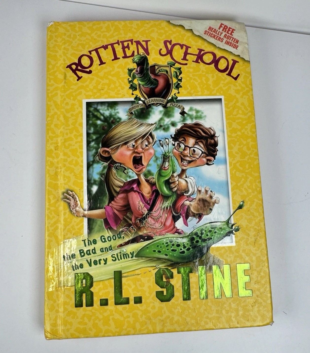 RL Stine Rotten School #3 The Good The Bad And The Very Slimy HC Illus
