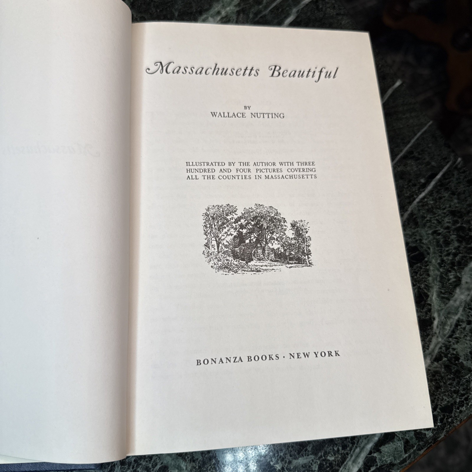 Vintage Massachusetts Beautiful Book Wallace Nutting 1923 Reprint 8th Edition