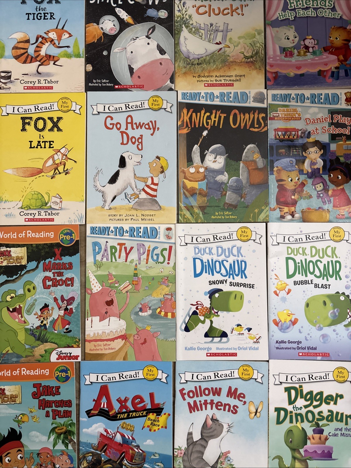 Lot of 20 BOY Pre Level 1 Readers Learn to read Kids Books reading Children