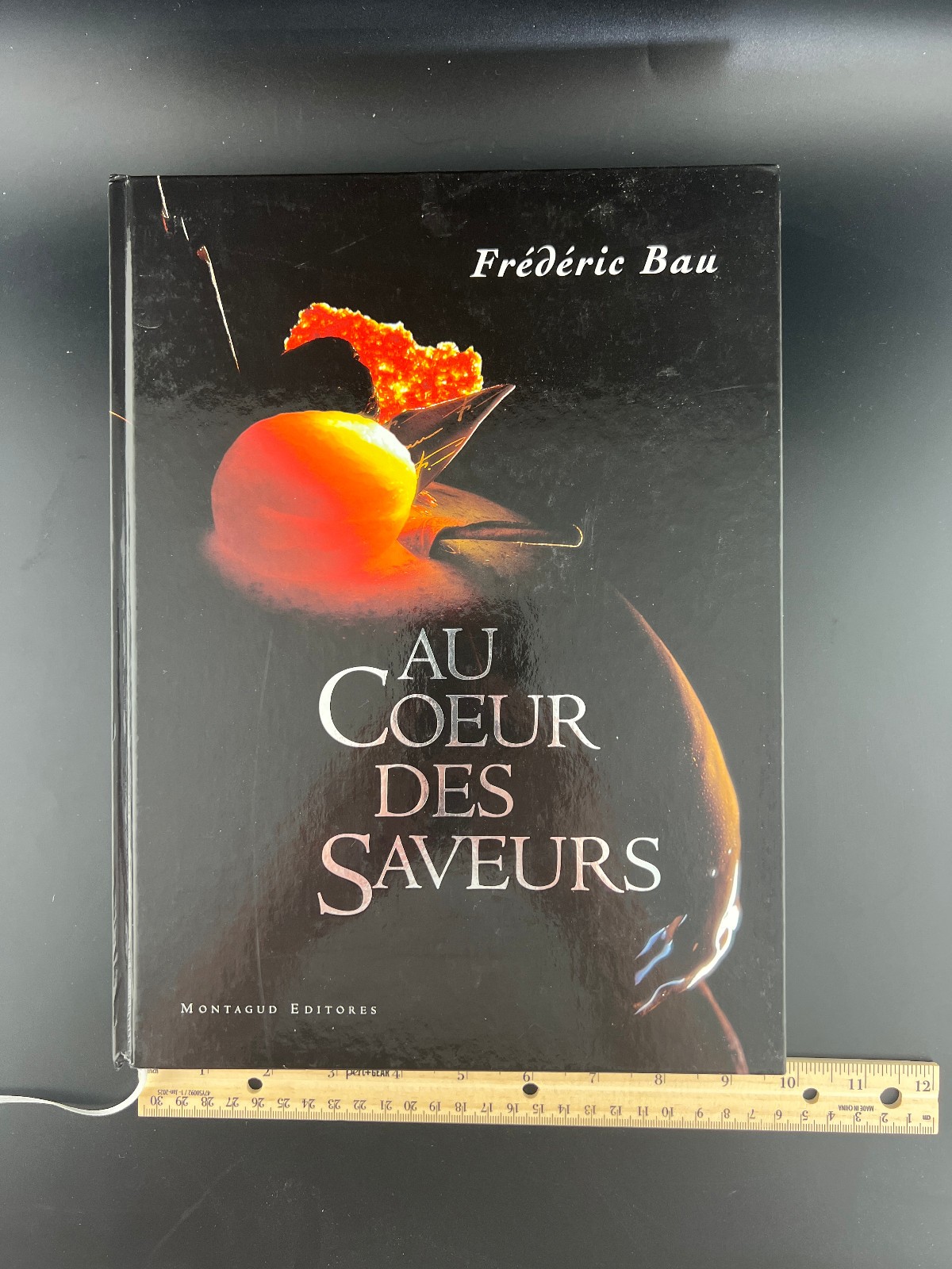 Au Coeur des Saveurs Frederic Bau Pastry Baking Cookbook French English Rare