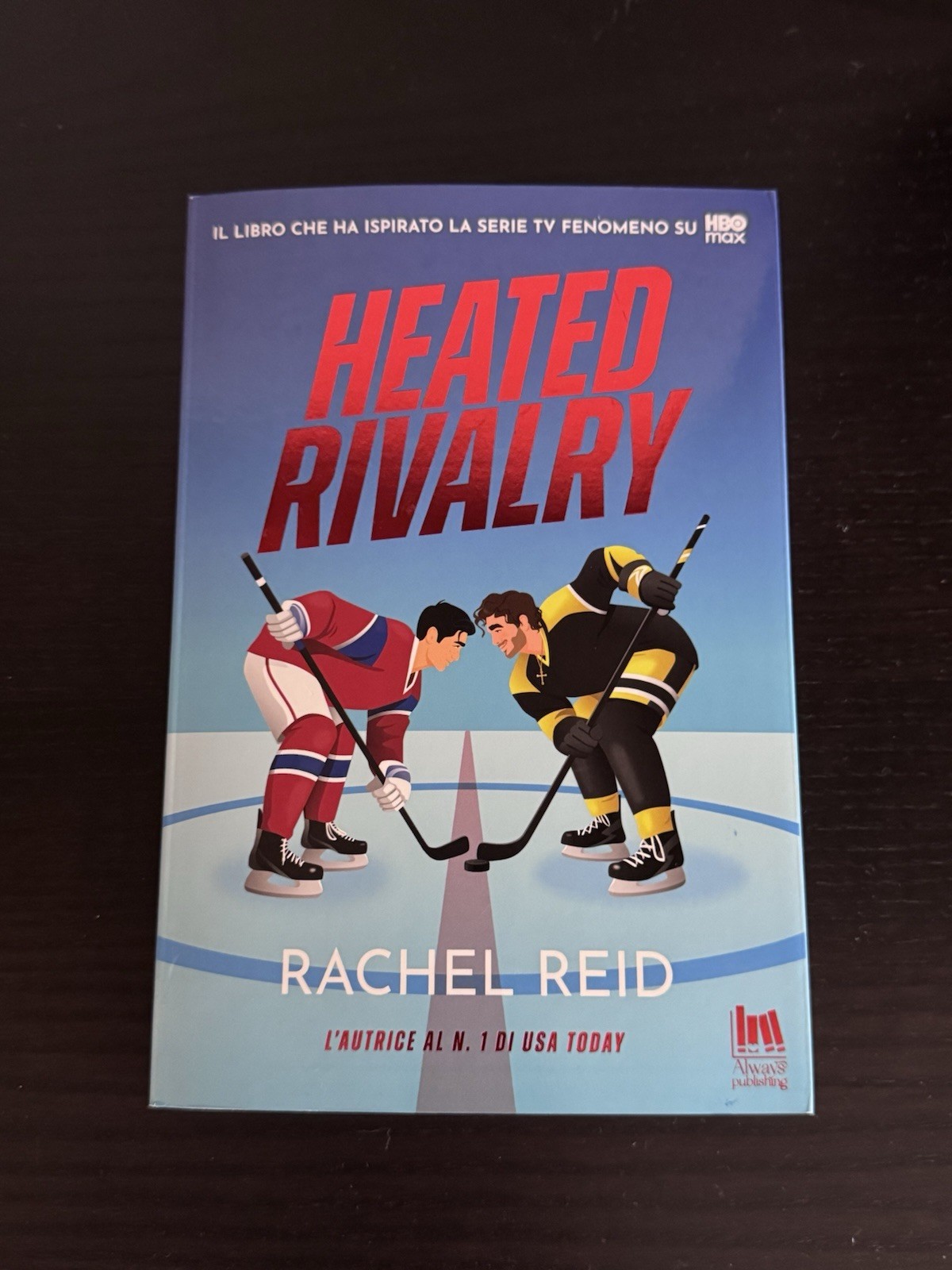 Heated Rivalry By Rachel Reid The Game Changers Italian Edition w/Printed Edge