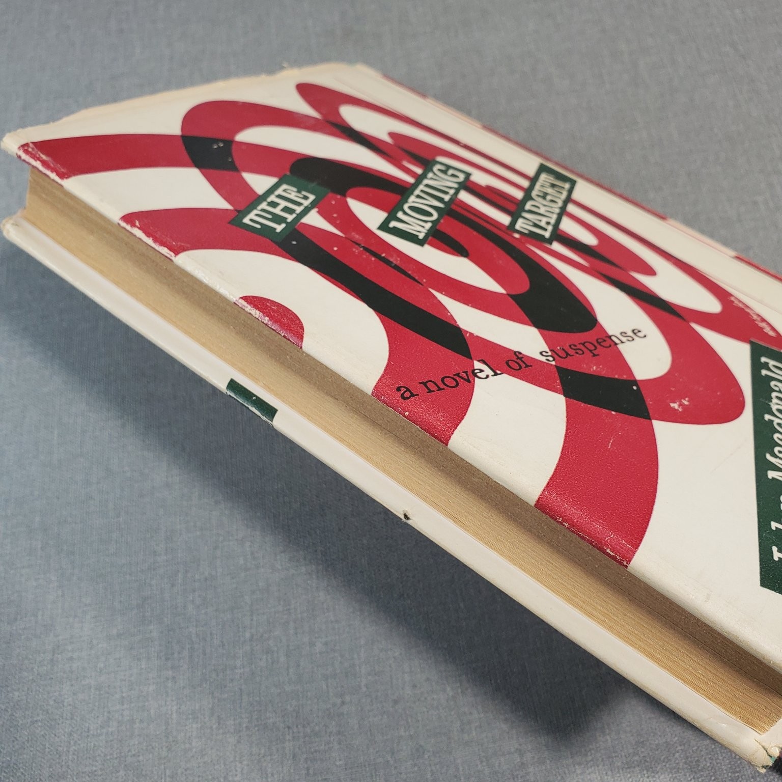 The Moving Target John Macdonald 1949 Book Club Edition Suspense Alfred A. Knopf